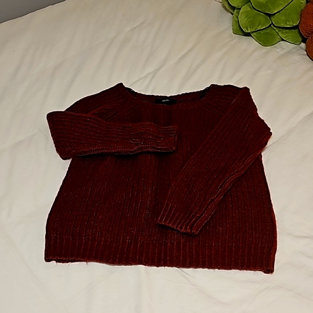 Burgundy Sweater